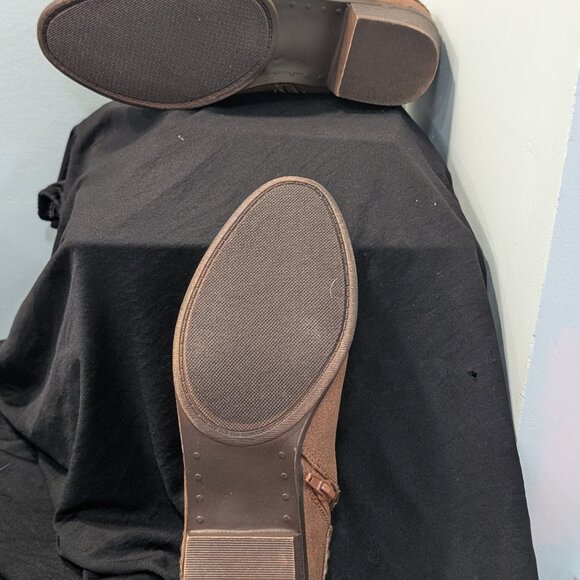 Brown Suede Booties - Picture 5 of 6